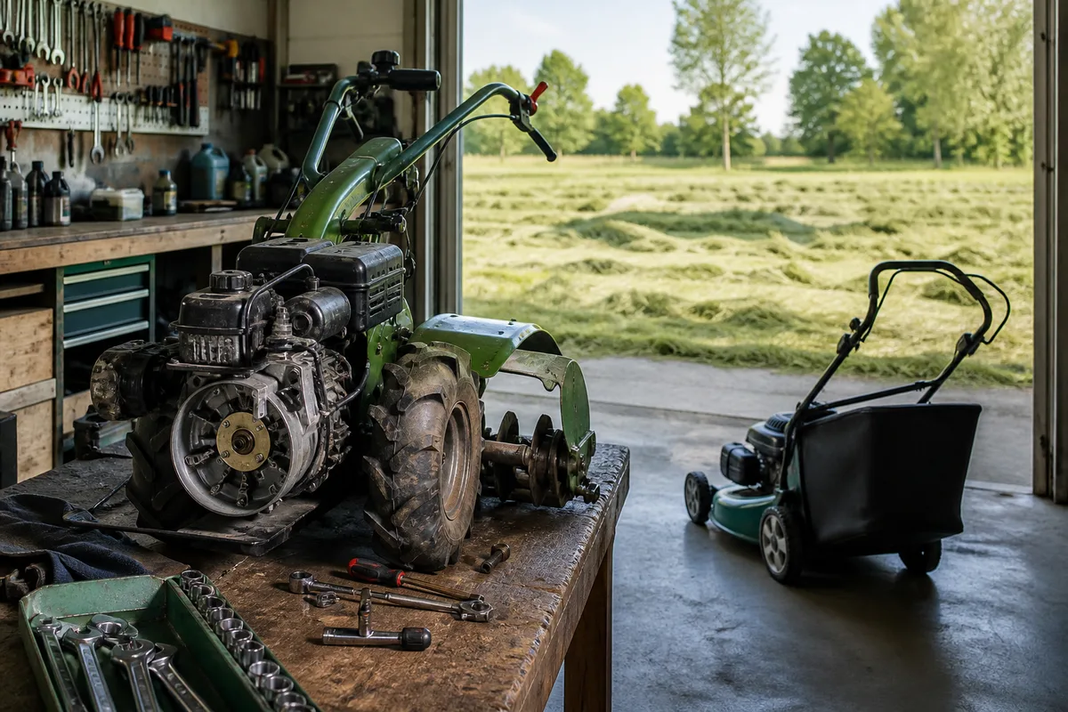 Réparation de motoculteur : les pannes qui reviennent